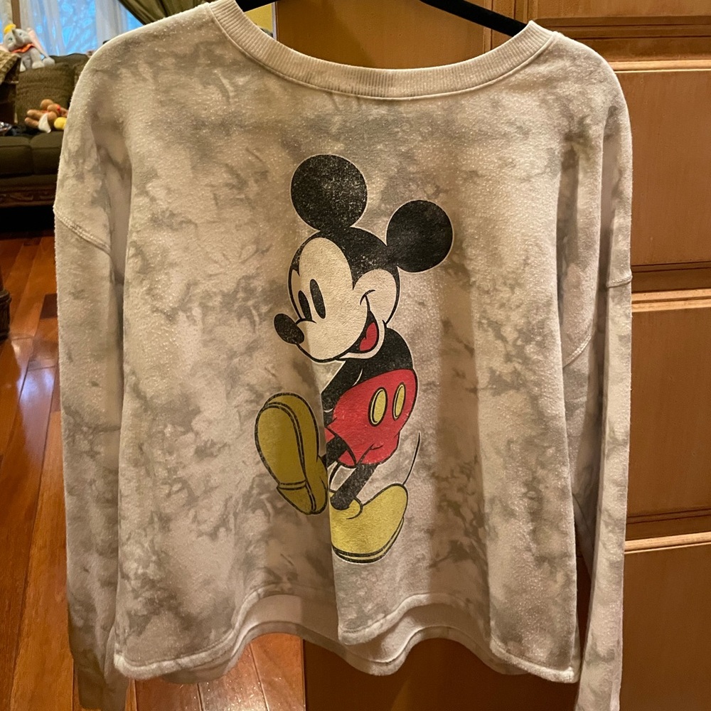 Mickey Mouse Faded Crewneck
